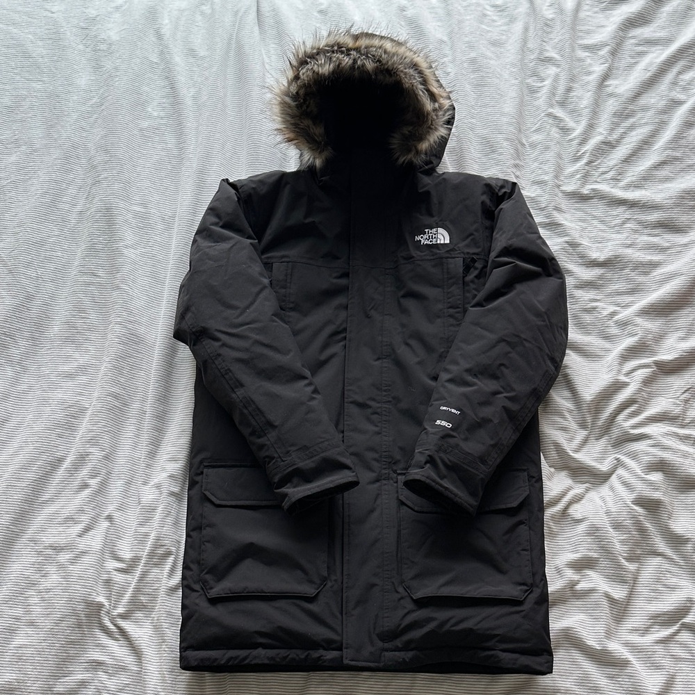The North Face Boys Black Parka
